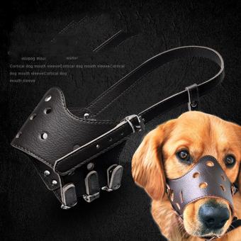 🐶  Bịt mõm chó, bịt mỏ chó chất liệu da TPU mềm mại thoải mái cho thú cưng