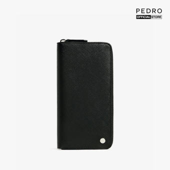 PEDRO - Ví nam cầm tay dáng dài Embossed Leather Zip Around PM4-16500023-01