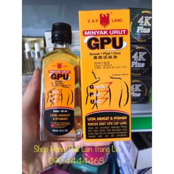 Dầu xoa bóp GPU 60ml Indonesia