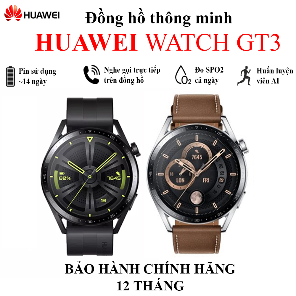Đồng hồ thông minh huawei watch gt 3 - 46mm