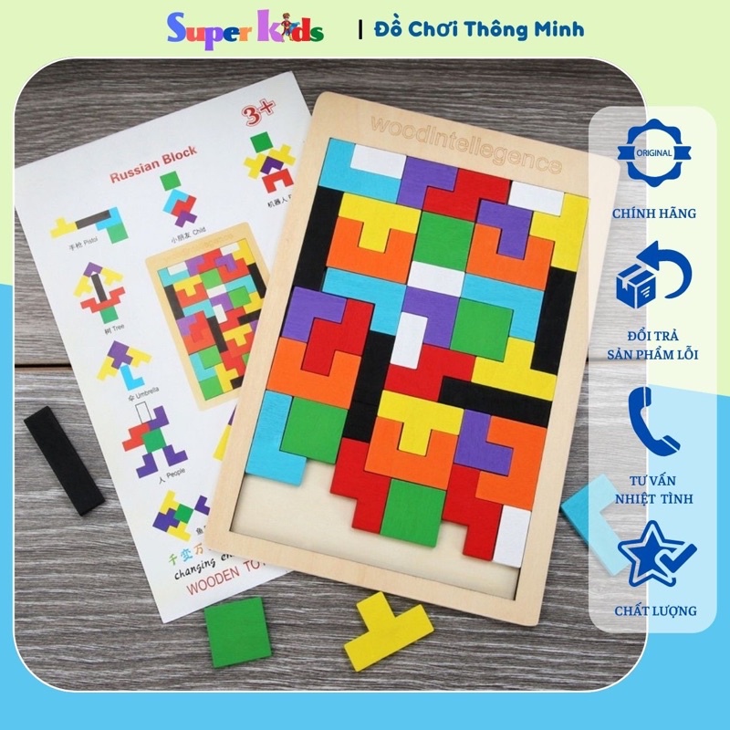 Tetris Gỗ giá tốt Tháng 04,2023|BigGo Việt Nam