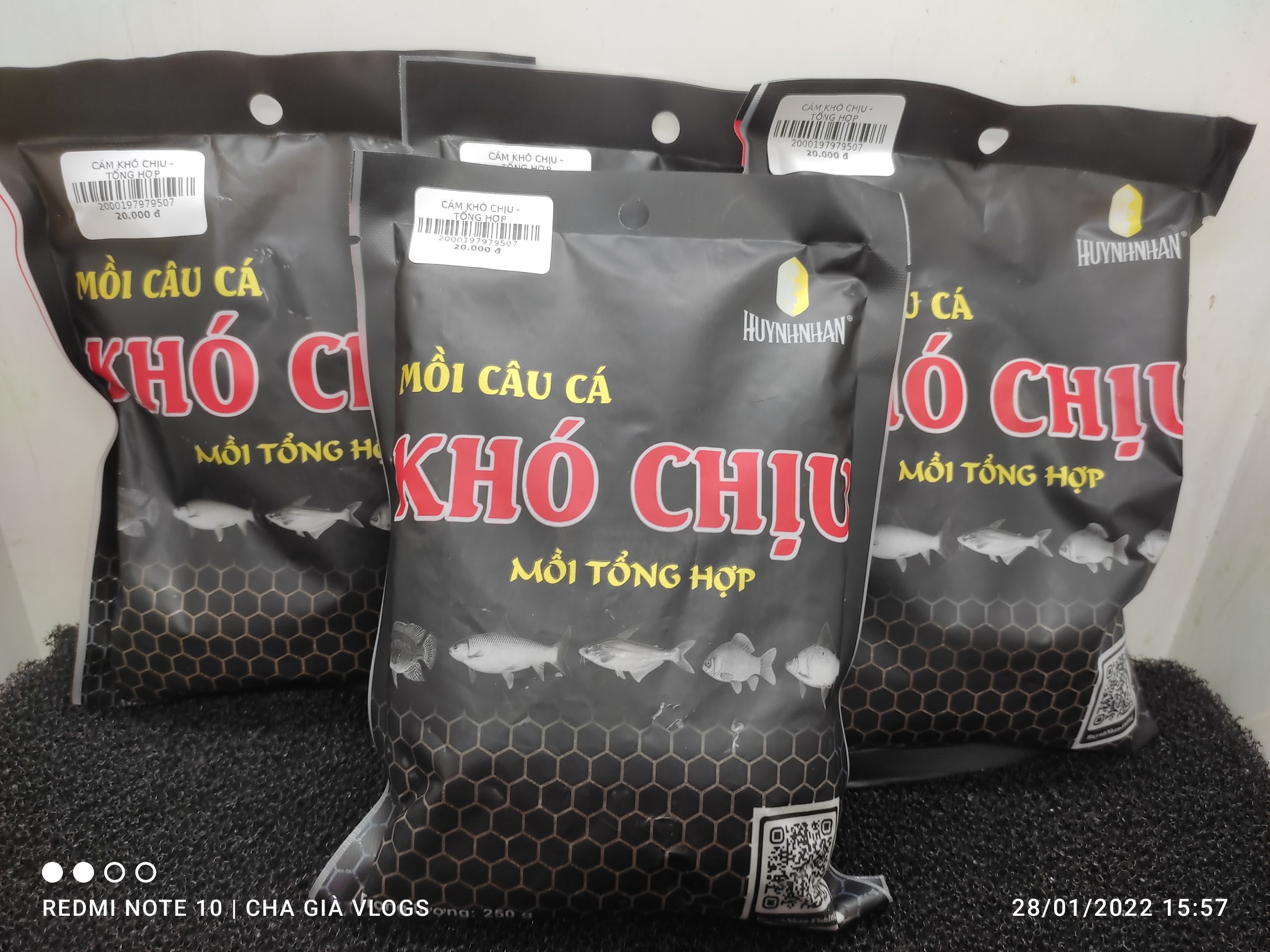 Combo 5 bịch cám khó chịu tuỳ chọn: chuyên chép rô phi diêu hồng