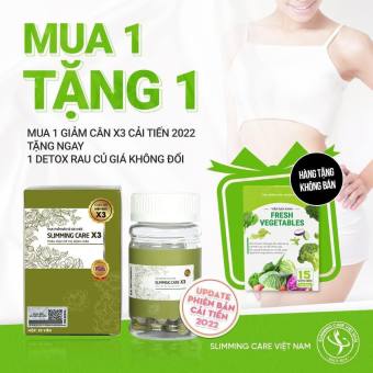Viên thảo mộc giảm cân Slimming Care Hộp 30 viên