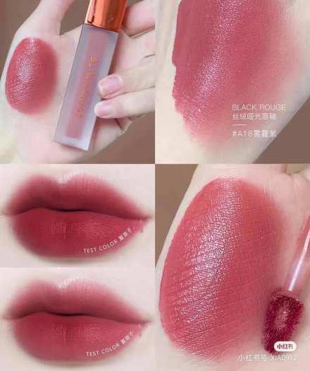 Son Black Rouge A16 màu Hồng Đất ( CHÍNH HÃNG )