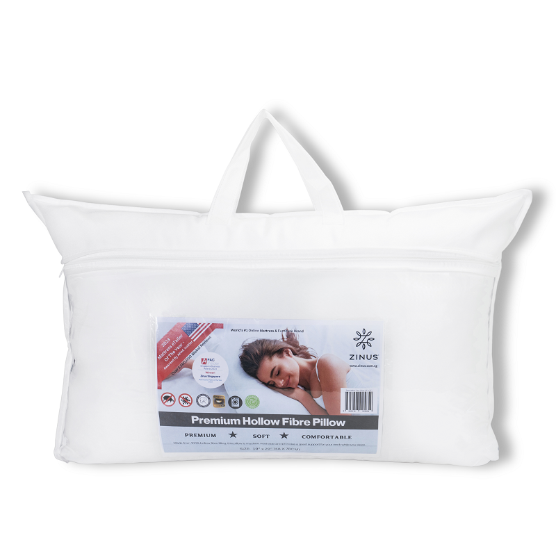 Zinus 'Cool Series' Cool Gel Memory Foam Contour Pillow – Zinus Singapore