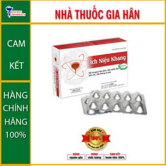 Viên Uống Ích Niệu Khang 20 Viên - Hỗ Trợ Giảm Chứng Rối Loạn Tiểu Tiện