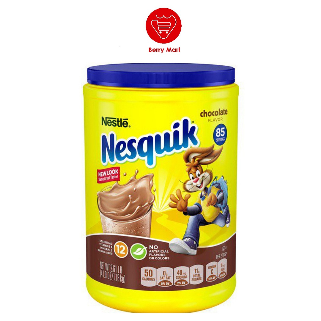 Bột cacao nestle Nesquik Chocolate 1.18kg Bột Socola Mỹ Nestle Nesquik