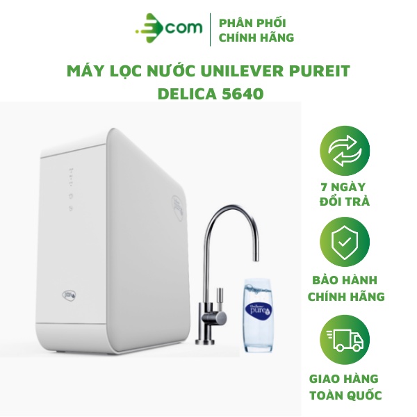 [Trả góp 0%]Máy lọc nước Unilever Pureit - Pureit Delica - hàng chính hãng bảo hành 12 tháng
