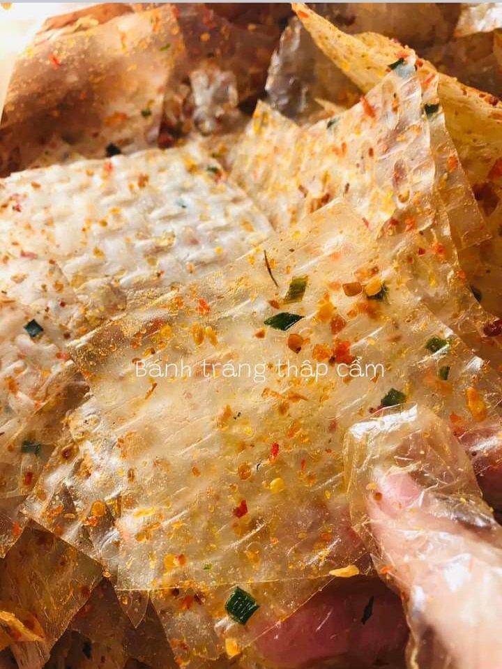 Bánh tráng miếng thập cẩm tây ninh 30gr