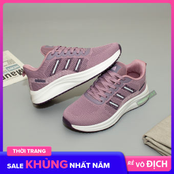 Giày sneaker nữ giày thể thao nữ D29 màu hồng giày chạy bộ nữ giày thời trang nữ giày ulzzang nữ giày tập gym nữ