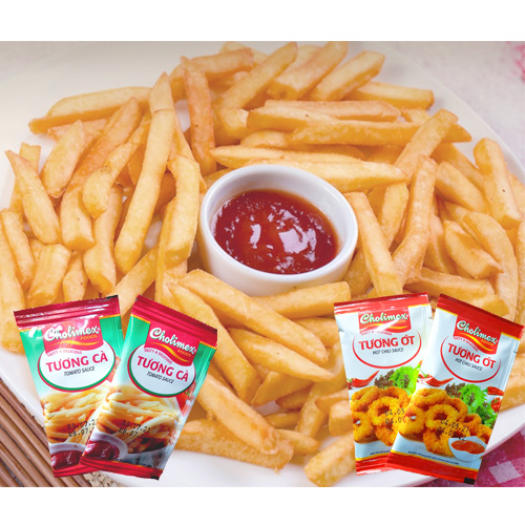 Tương cà, tương ớt Cholimex 10g (bịch 50 gói)