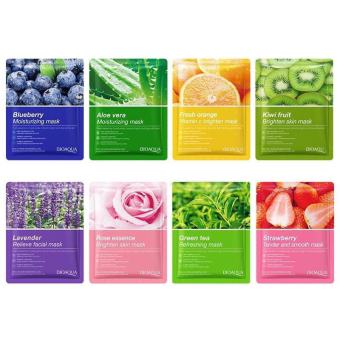 Mặt nạ Bioaqua HOA QUẢ 8 vị dưỡng trắng cấp ẩm giảm mụn