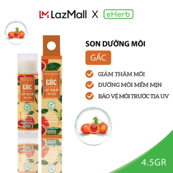 Son Dưỡng Môi Gấc Dưỡng Ẩm Giảm Thâm Môi MILAGANICS 4.5g (Cây)