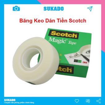 Băng keo Dán Tiền Scotch Magic, dán tiền Polyme hiệu quả THIỆN PHƯỚC