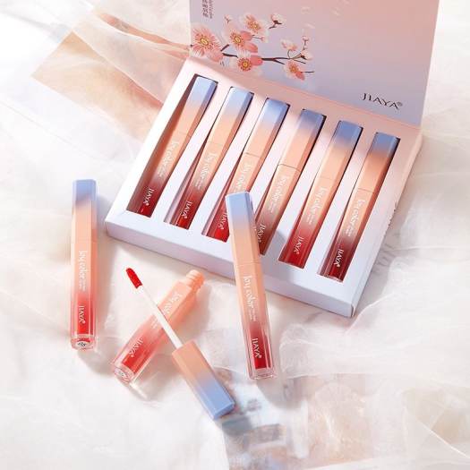 Set 6 cây son kem lì Joy Color Jiaya - SENDANA - Set 6 cây son kem tone màu cực tây và sang chảnh