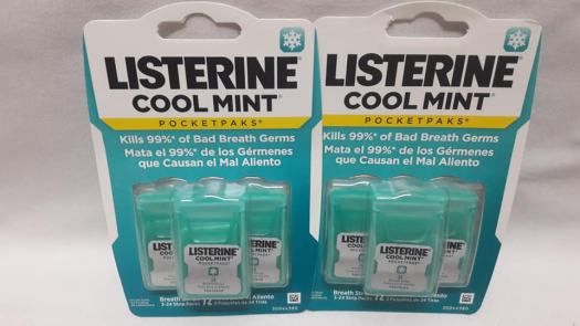 Listerine Cool Mint thơm miệng - Mỹ (72 miếng)