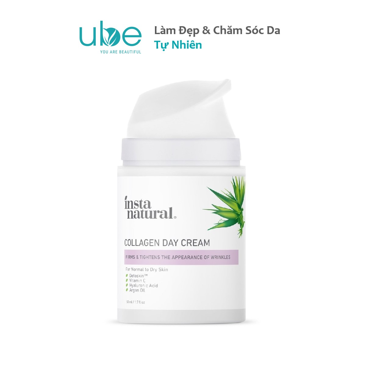 Kem Dưỡng Da Ban Ngày InstaNatural Collagen Day Cream 50ml