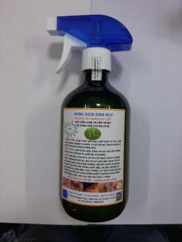 Thuốc diệt kiến sinh học. Diệt kiến 3 khoang, Rệp giường và côn trùng gây hại  chai 500ml .Mùi hương tùy chọn Sả chanh -  Bạc hà -  Khuynh diệp - (Loại  ĐặcBiệt,  An toàn hơn cho mẹ và bé)