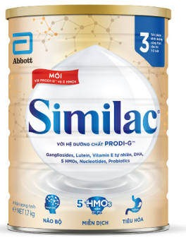 Sữa bột Abbott Similac IQ 3 Plus (HMO) hương vani lon 1.7kg