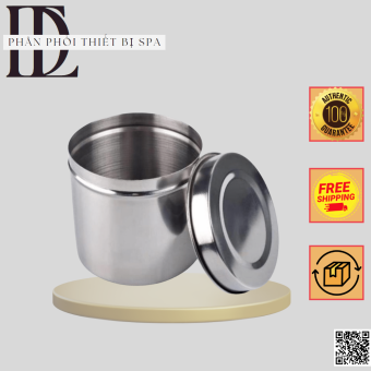 Hũ Inox Đựng bông | hũ đựng bông y tế - APM STORE