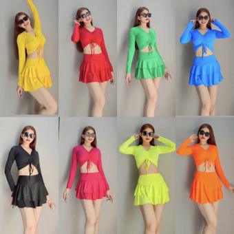 Áo Tập Thể Thao Nữ Áo Croptop Tay Dài Cao Cấp Tập Gym Tập Yoga Tập Aerobic