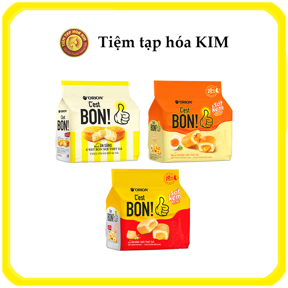 Bánh ăn sáng C'est Bon gói 101.5g