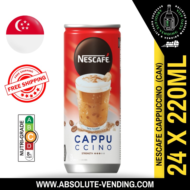 Nescafe Coffee Cappuccino, 220ml (Imported)