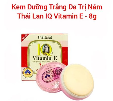 Kem Dưỡng Trắng Da Sạch Nám Thái Lan IQ Vitamin E - 8g