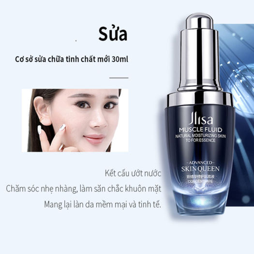Hộp quà chăm sóc da mặt 6 món dưỡng ẩm Jlisa (sữa rửa mặt + nước hoa hồng + sữa tinh chất + tinh chất dưỡng da + kem dưỡng + kem mắt) (bao bì mẫu mới và cũ được vận chuyển ngẫu nhiên)