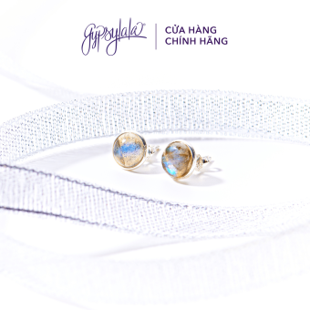 Bông Tai Round Hắc Nguyệt Quang Simple SP004659 Gypsy.lala