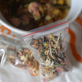 10 set thảo dược xông mặt làm sạch và sáng da- 10 sets of herbal facial steam