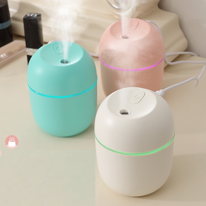 Máy Xông Tinh Dầu Mini Phun Sương Khuếch Tán Tinh Dầu Tỏa Hương Thơm Dùng Cho Phòng Ngủ Và Trong Xe Hơi Khử Khuẩn Đuổi Muỗi