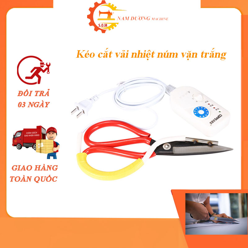 Kéo cắt vải nhiệt không tưa vải