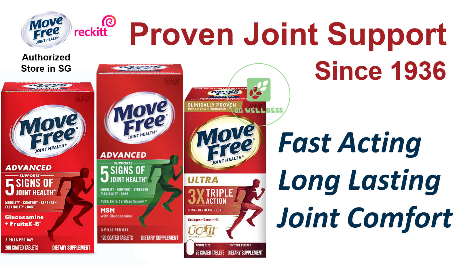 Move Free - Move Free Joint Health, Ultra, Coated Tablets (30 count), Shop
