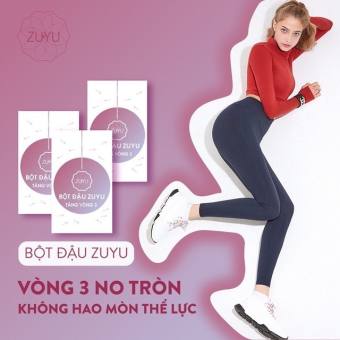 Bột Đậu ZuYu Tăng Vòng 3 + Tặng Mặt Nạ Cam Đỏ + Thước Dây