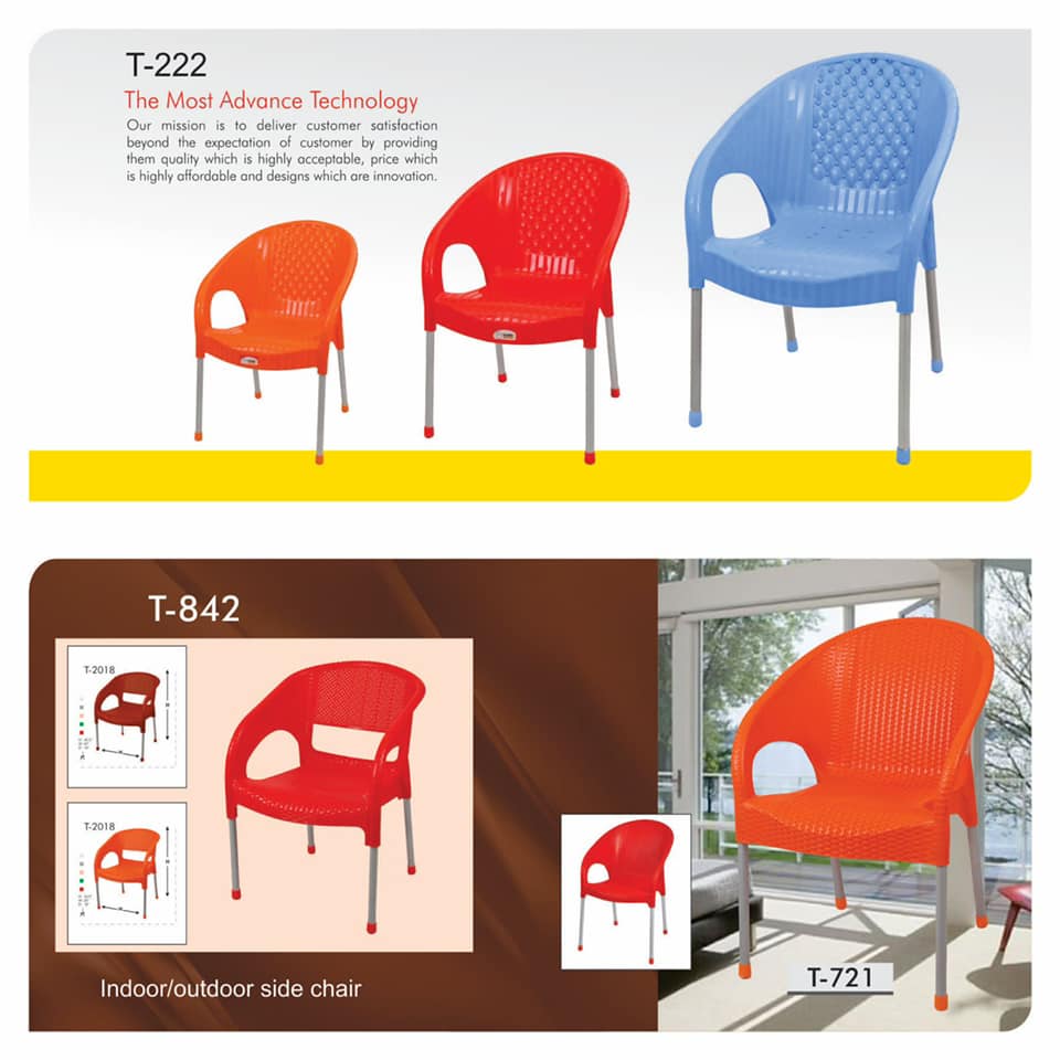 techno plastic chairs price