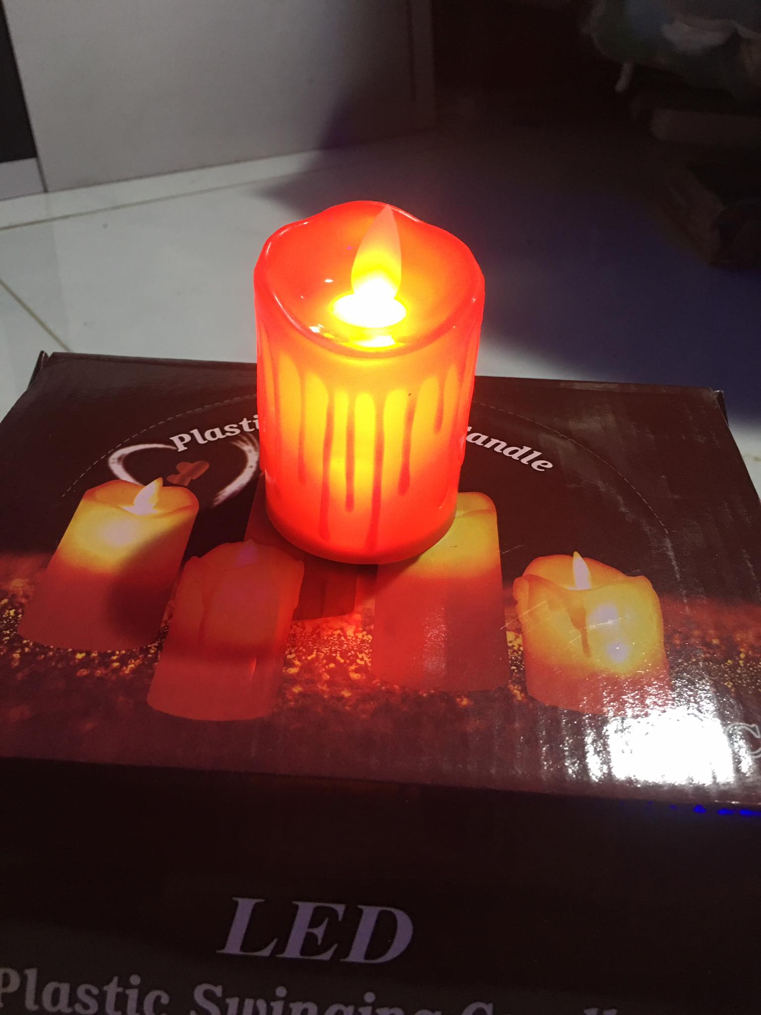 Nến điện tử mini ngọn lắc lư 5x7cm