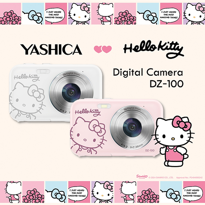 YASHICA x Hello Kitty Digital Camera DZ-100 | Lazada Singapore