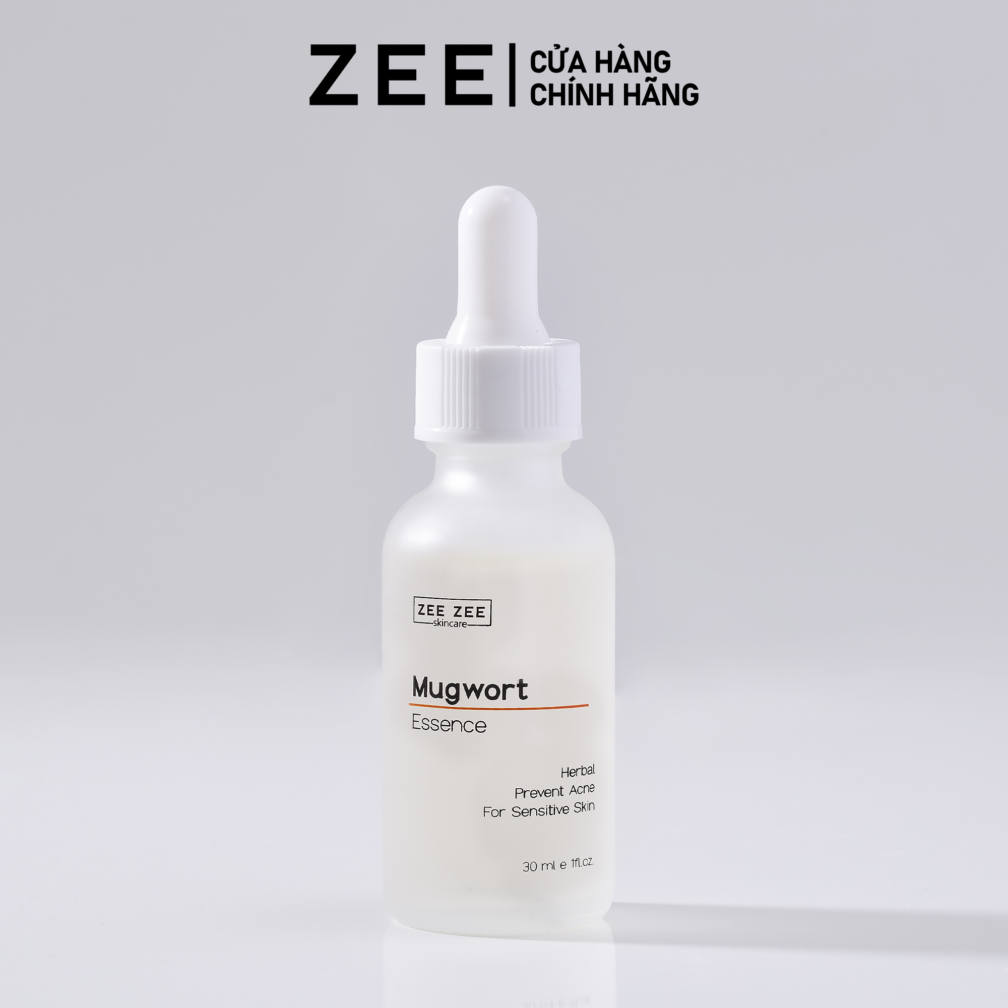 Tinh chất ngải cứu ngăn ngừa mụn dưỡng sáng mờ thâm sau mụn Mugwort Essence | ZEE ZEE skincare 30ml