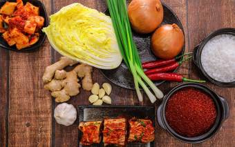 Kim chi cải thảo cắt lát - 500g . Siêu Sạch, Vị Ngon của Xứ Kim Chi Hàn Quốc