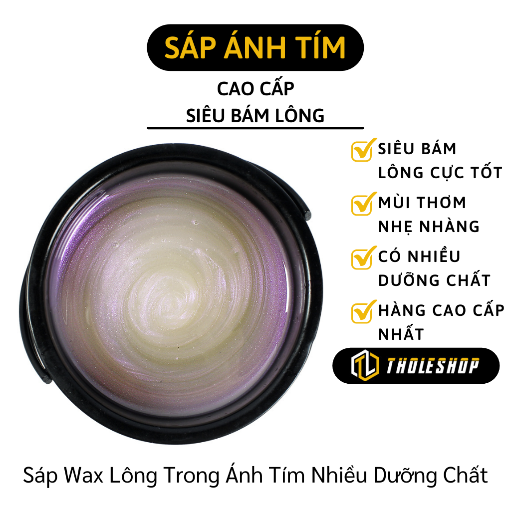 Sáp Wax Lông Nóng Hạt Đậu Trong Ánh Tím Cao Cấp Nhiều Dưỡng Chất - Sáp Trong Ánh Tím Cho Da Nhạy Cảm - Sáp Wax Toàn Thân, Wax Bikini