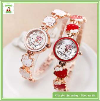 ĐỒNG HỒ NỮ JW MINI Hello kitty CỰC XINH