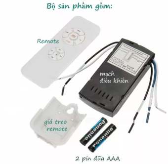 MQ01 - Bộ mạch điều khiển quạt trần từ xa bằng Remote Có sẵn1