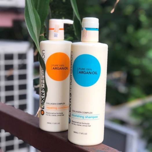 Bộ Gội Xả Olexrs Hair Salon Collagen Anh - Mọc Tóc, Phục Hồi Tóc, Chống Rụng Tóc, Tóc Nhuộm