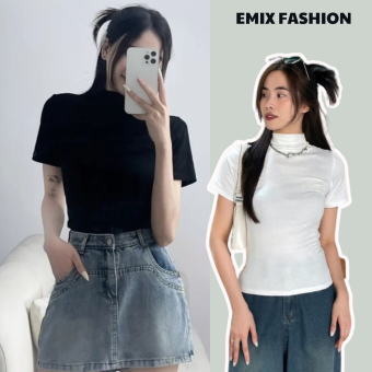 Áo thun giữ nhiệt cổ lọ EMIX Aocolo228_P0K10