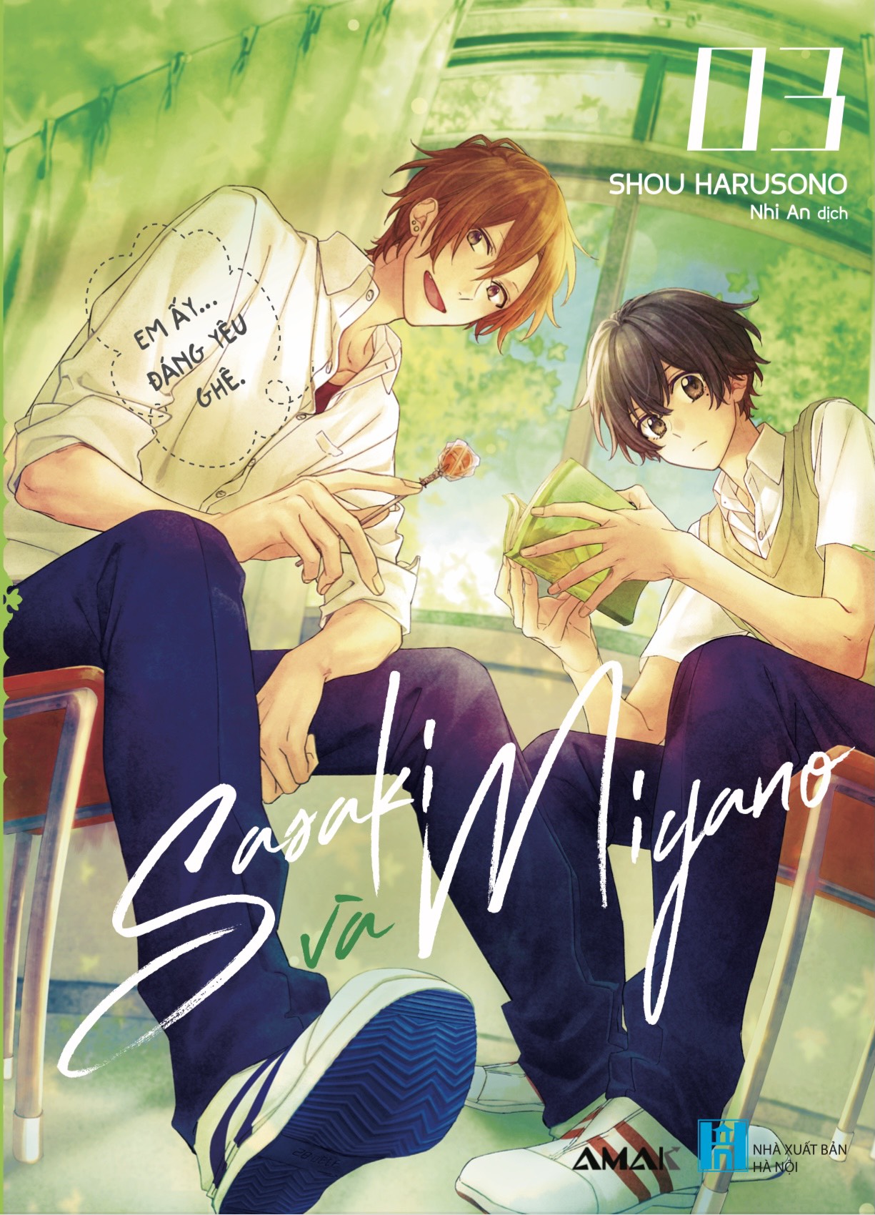 Sasaki và miyano tập 3 - truyện tranh bl amak