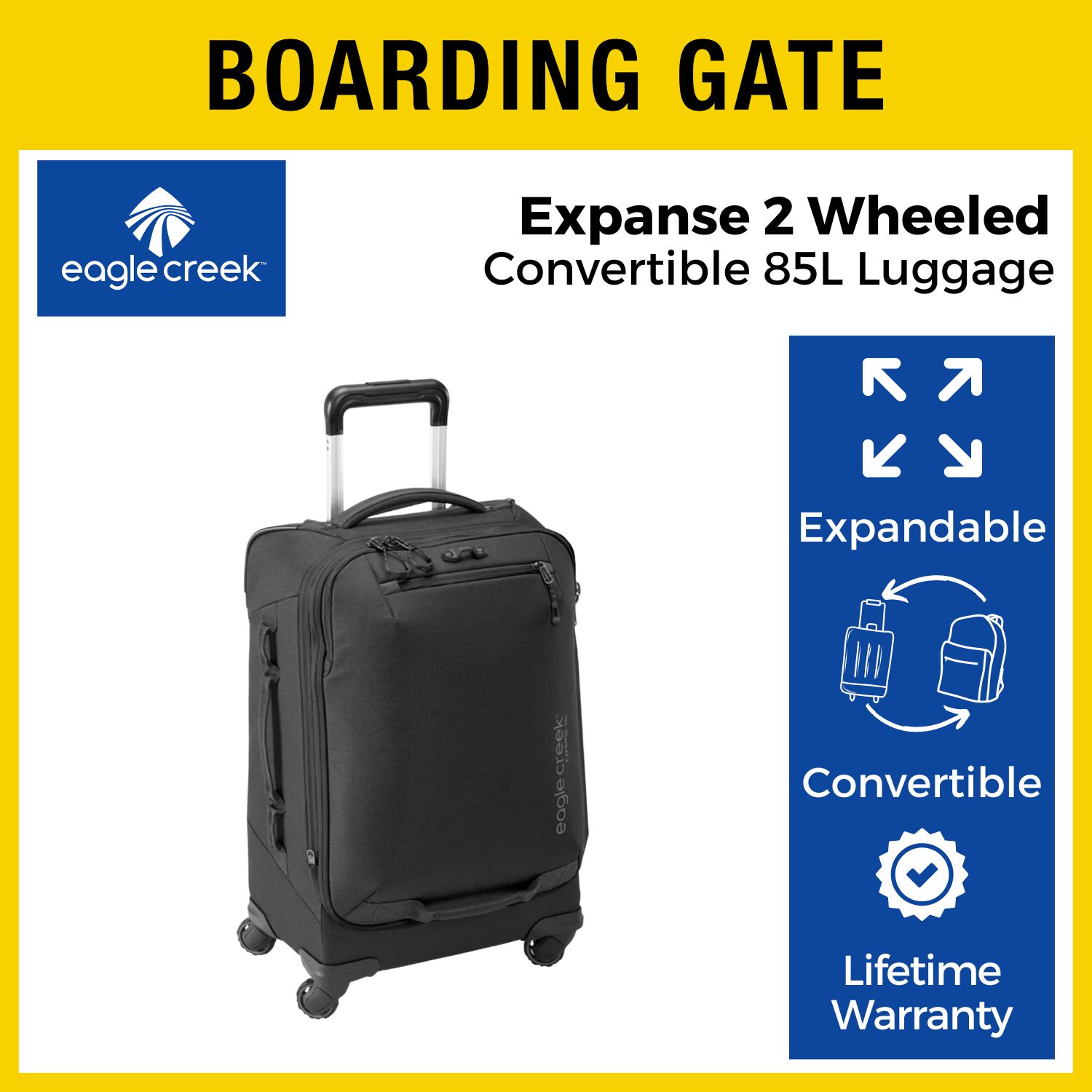 Expanse 29 Luggage - Convertible 2-Wheel