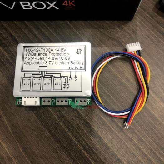 Mạch sạc và xả cân bằng pin Lifepo4 4s-100A