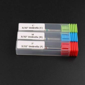 Đầu mài sứ dạng parabol ắp máy mài móng cực thích giúp mài móng tay mịn nhanh ko ảnh hưởng đến móng hay gây đau rát nếu vô tình mài ra ngoài da..