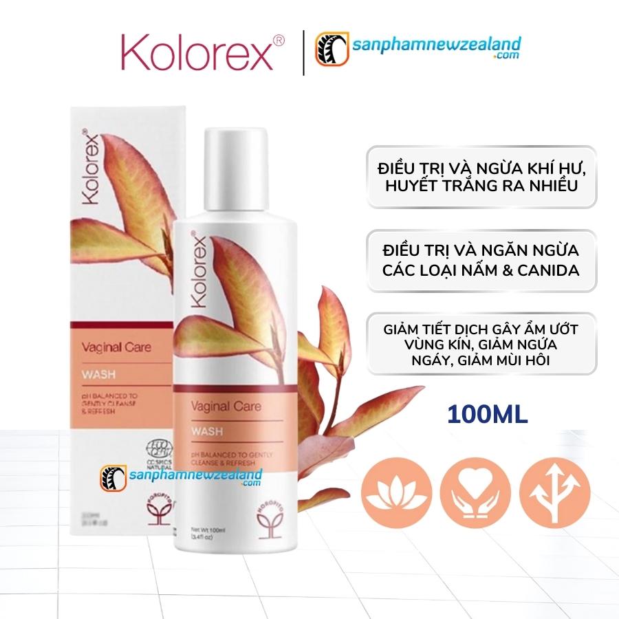 Dung dịch vệ sinh phụ nữ kolorex intimate wash 100ml